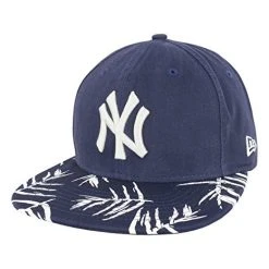 &New New Era Sandwash Visor Print Yankees