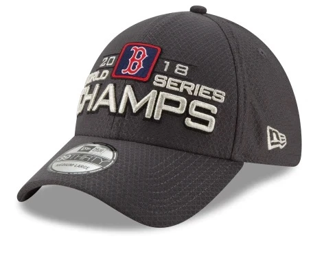 &New New Era MLB18 3930 Boston Red Sox WS Champs Locker Room OSFM - Image 3