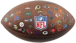 Wilson WTF1758XBNF NFL Throwback 32 Team Logo