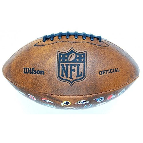Wilson WTF1758XBNF NFL Throwback 32 Team Logo - Image 2
