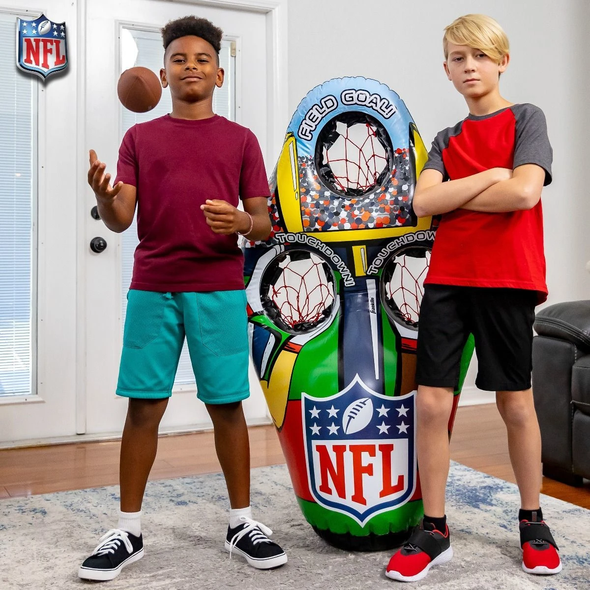 Franklin NFL Youth XL Inflatable Football Target - Image 5