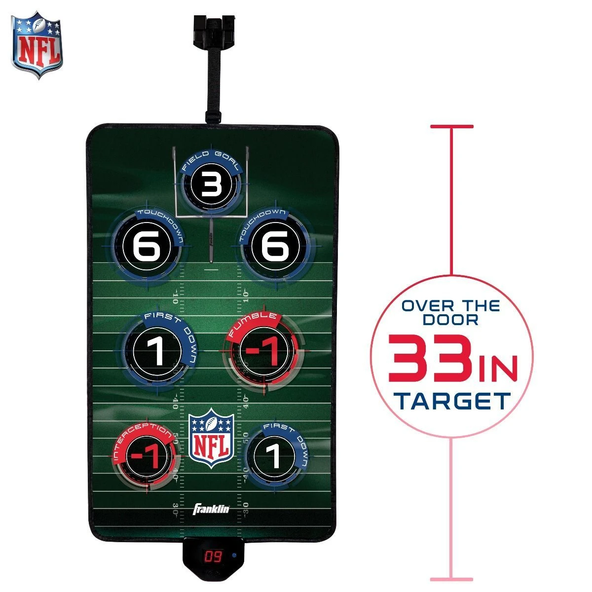 Franklin NFL Youth Score N Sounds Football Target - Image 3