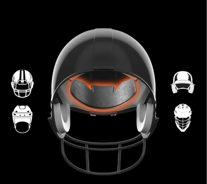 Shock Doctor NoSweat Helmet Liner Black - 6 Pack - Image 4