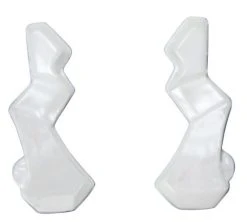 Riddell Speedflex Face Frame White/White 3/4 Inch